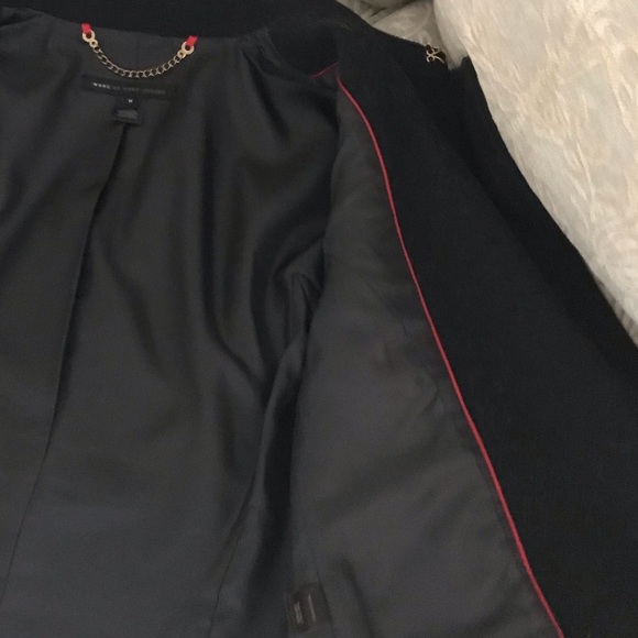 Rare Marc by Marc Jacobs Normandy Blue Military Jacket - Picture 4 of 6